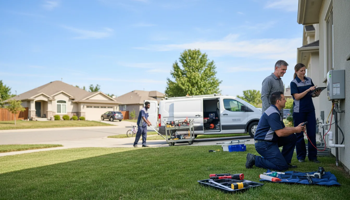 Tankless water heater service in Lafayette, CA